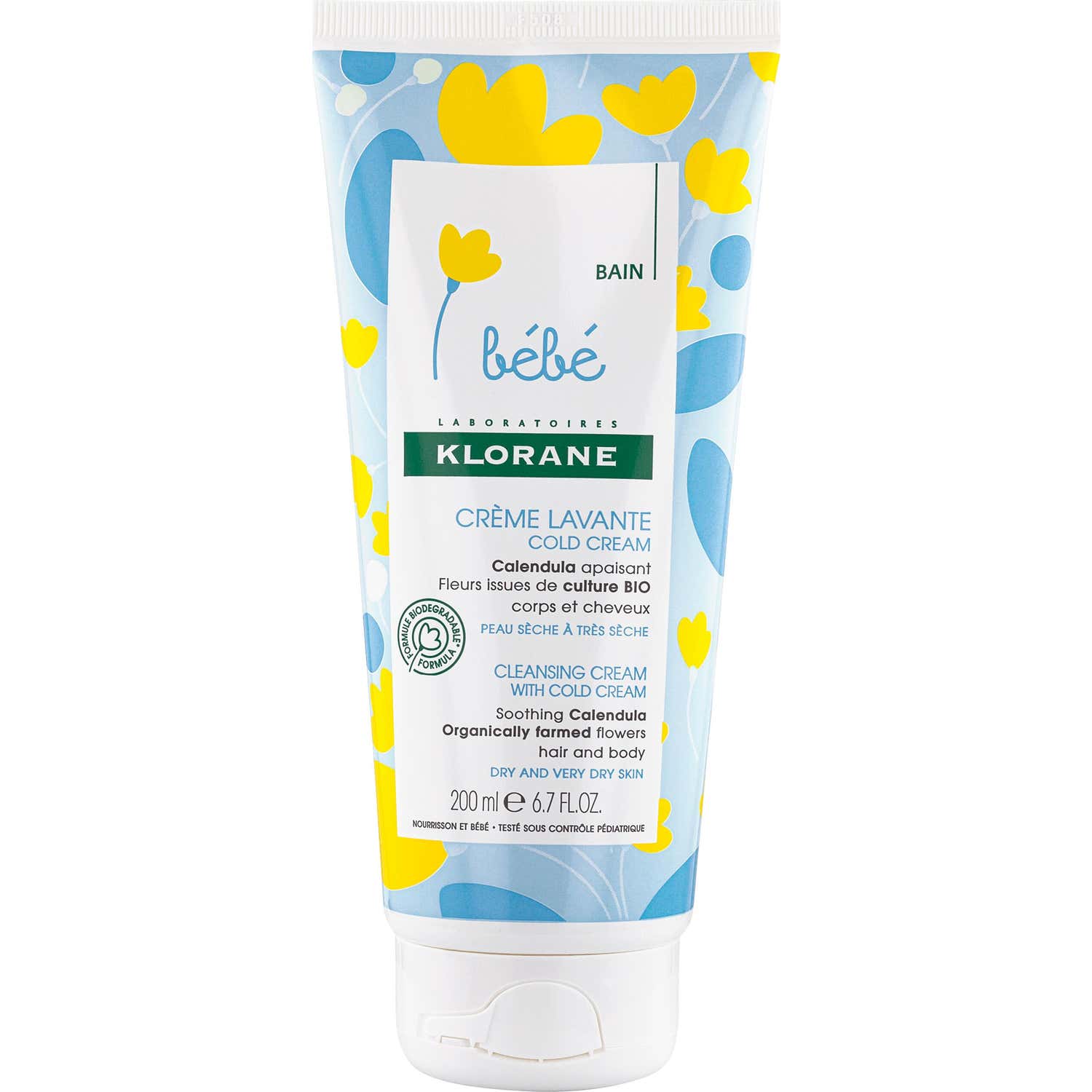 Klorane Beb� Crema Limpiadora 200ml