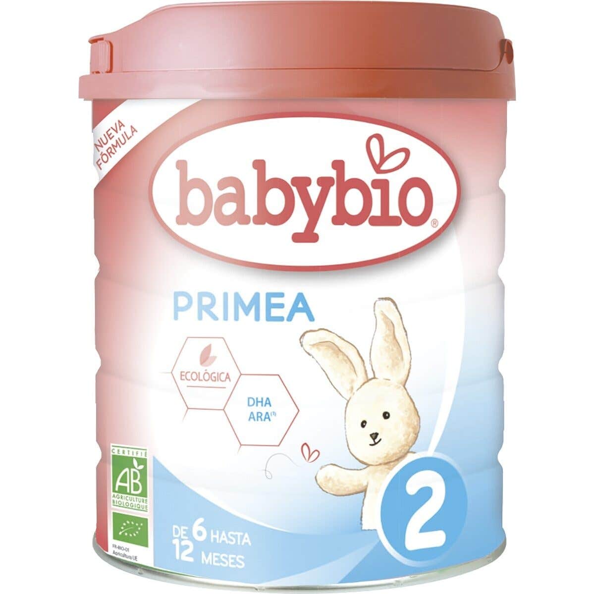 BabyBio Leche Primea 2 Bio 800g