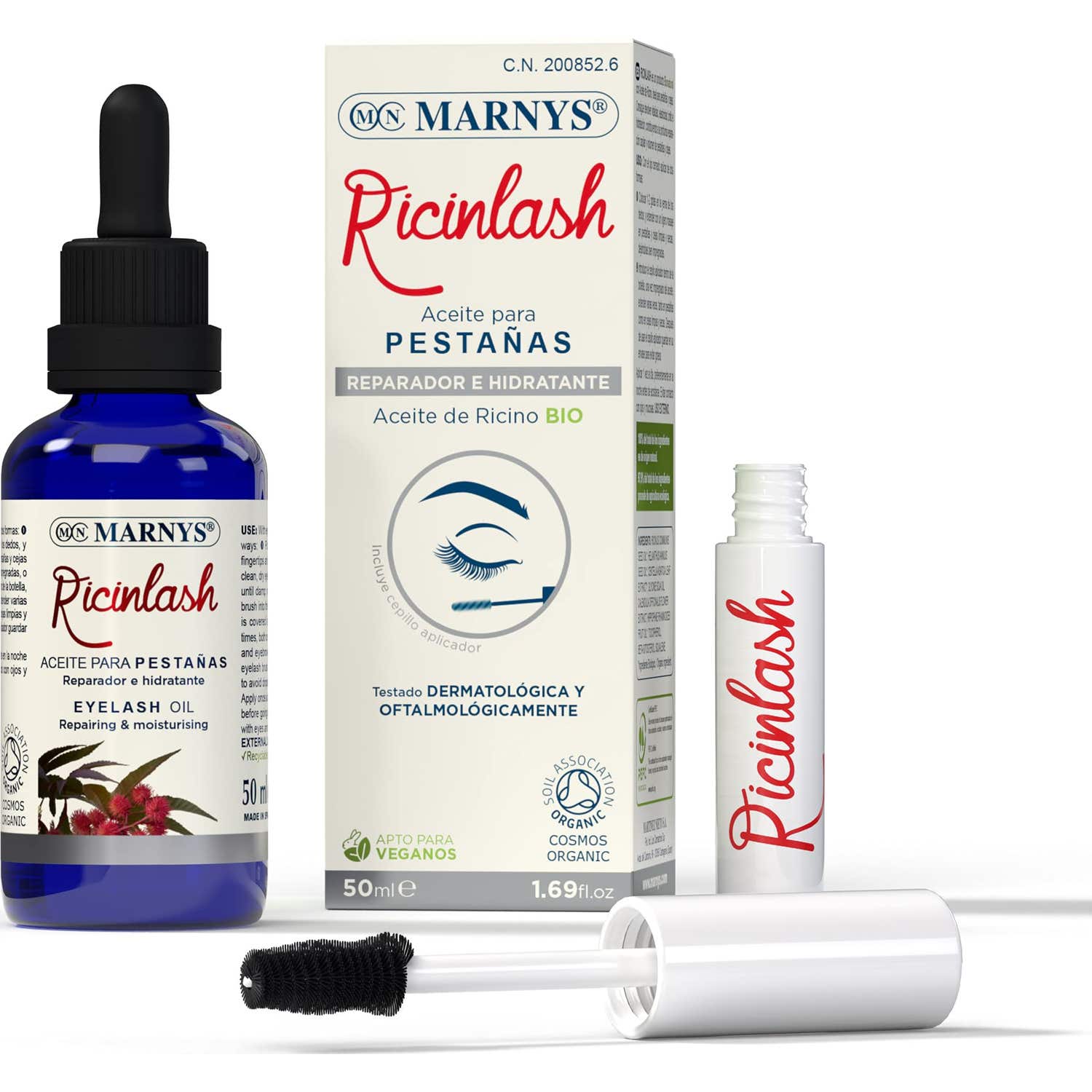 Marnys Ricinlash Aceite para Pestañas 50ml