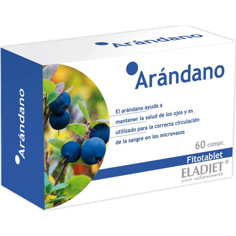 Eladiet Arándano (Mirtilo) 60 Comprimidos - Imagen 3