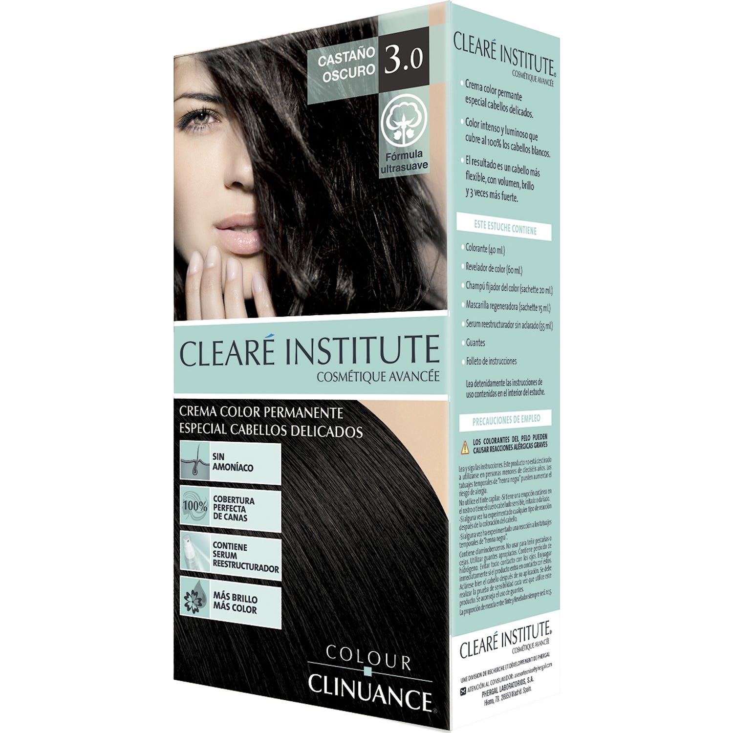 Clearé Institute Colour Clinuance 3.0 Castaño Oscuro 170ml