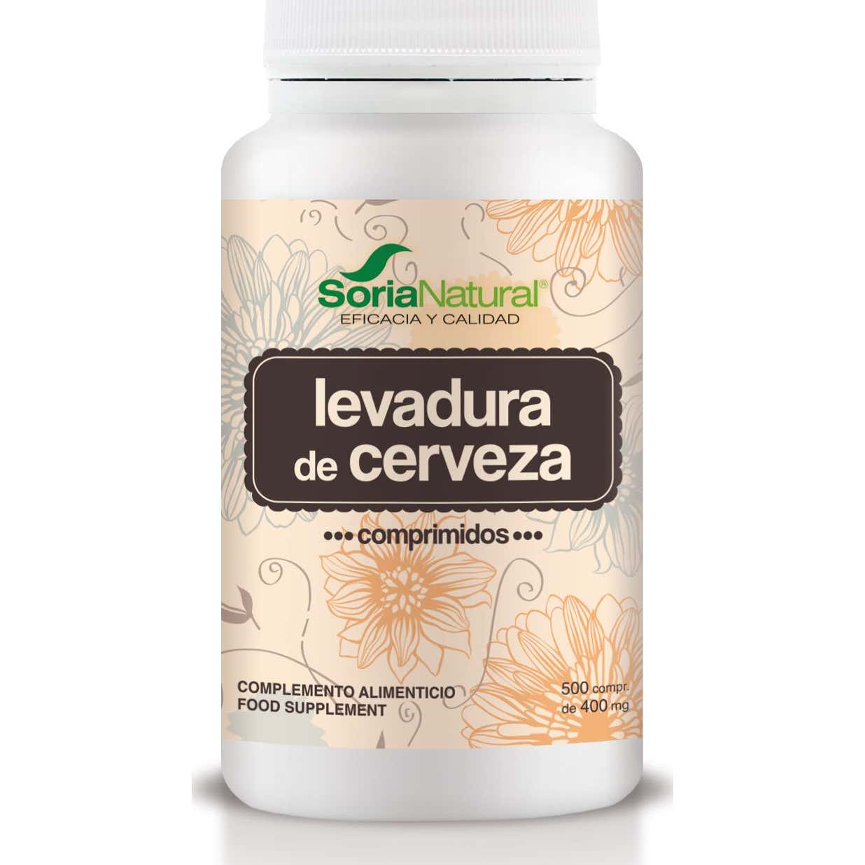 Soria Natural Levadura De Cerveza 500 Comp