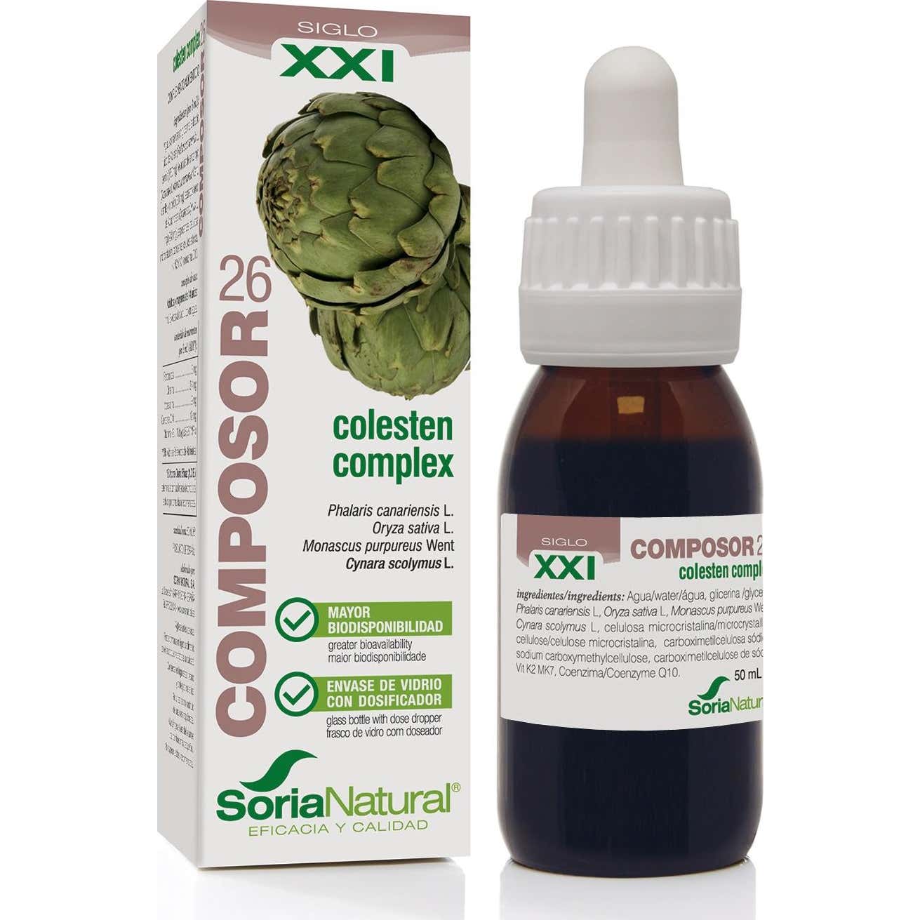 Soria Natural Composor 26 - Colesten Complex 50ml