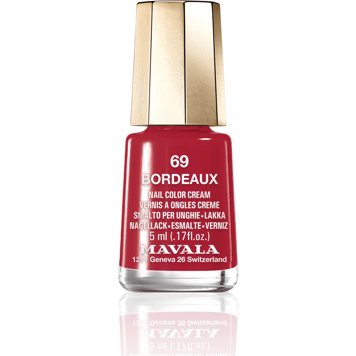 Mavala Esmalte de Uñas 69 Bordeaux 5ml