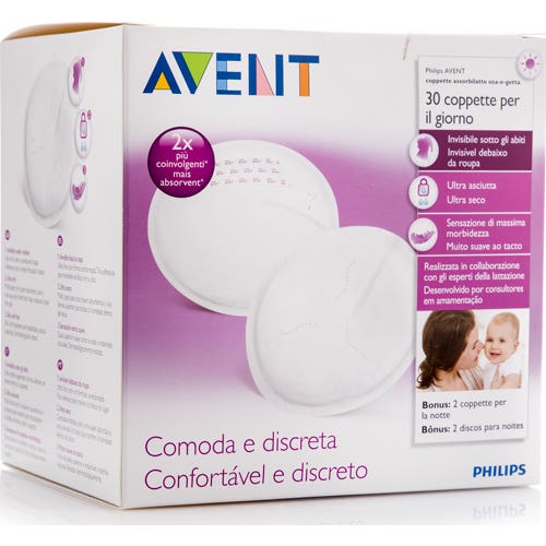 Avent Discos Absorbentes de Día 30 uds