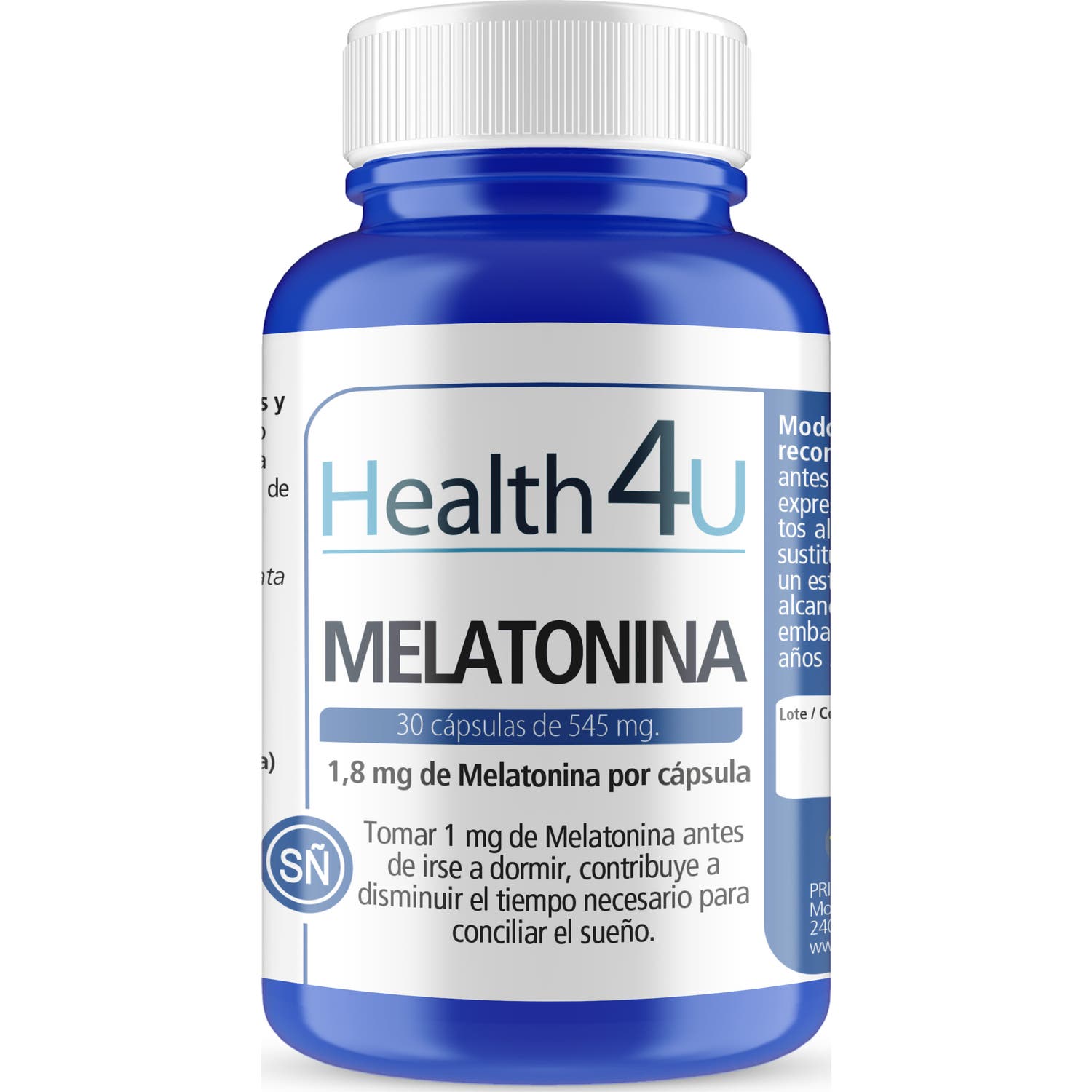 H4U Melatonina 30caps de Health 4U | Natural Doctor