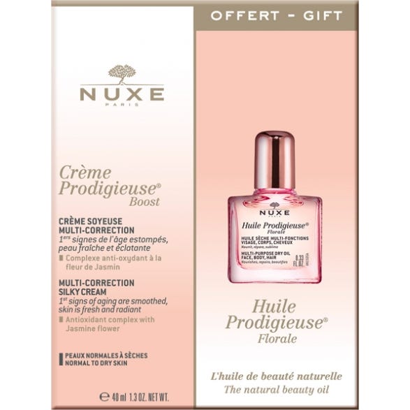 Nuxe Crème Prodigieuse Boost 40ml + Huile Prodigieuse Florale 10ml