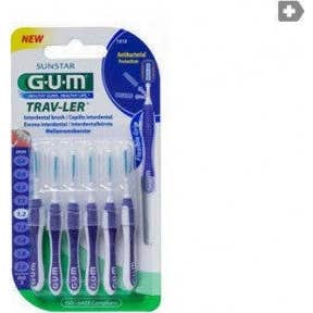 GUM® cepillo Butler Proxabr viaje 1512 6uds