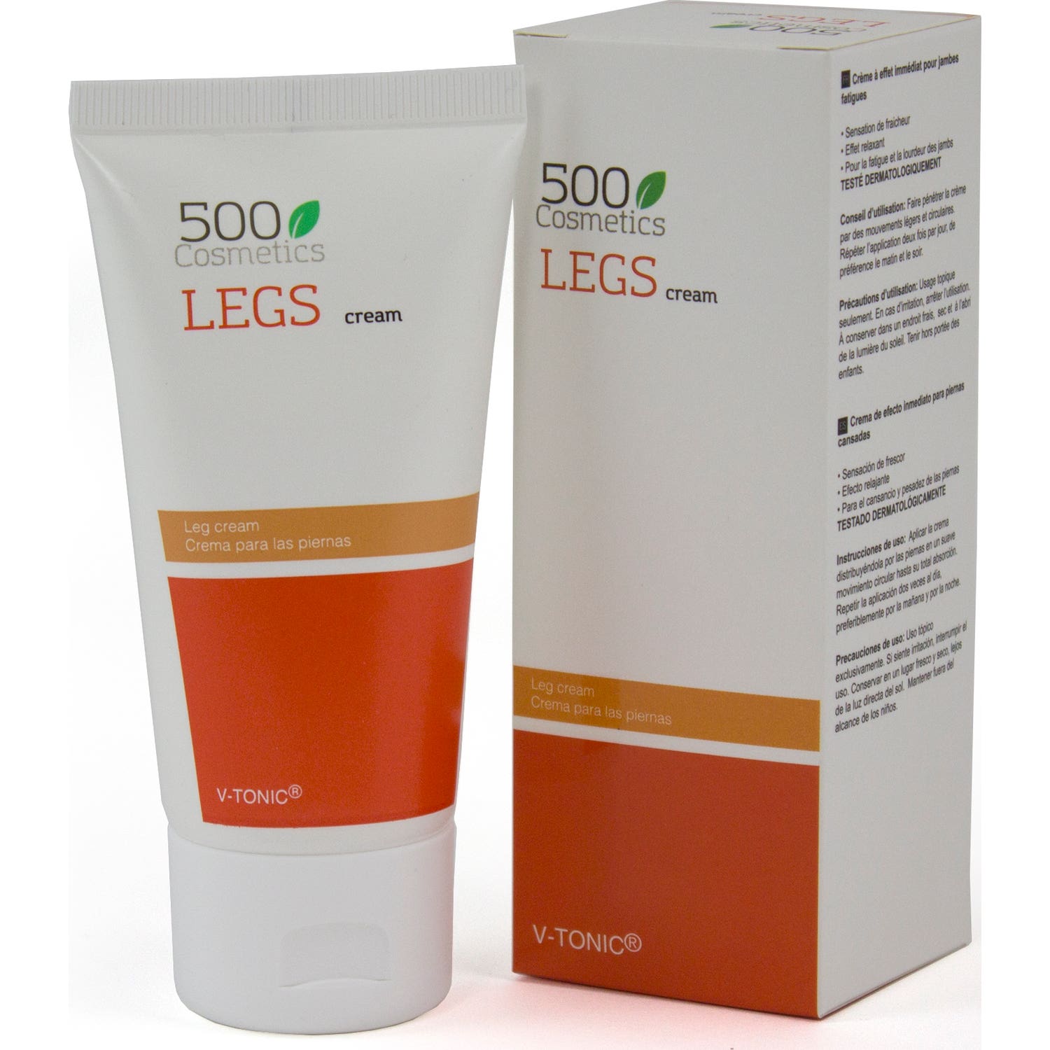 500Cosmetics Piernas Crema Para Varices 75ml
