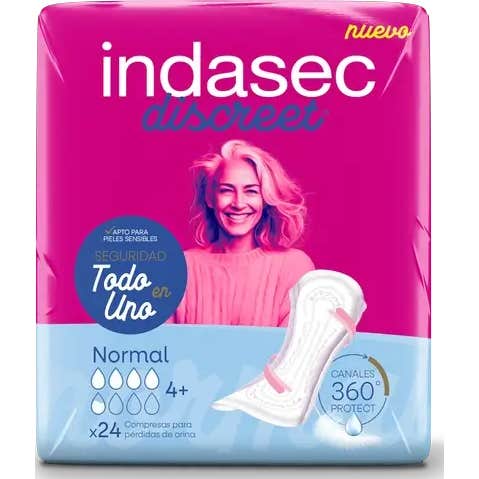 Indasec Discreet Normal 24uds