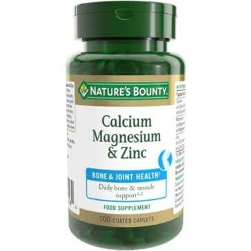 Nature's Bounty 10 X Calcio, Magnesio Y Zinc 100 Comprimidos - Imagen 2