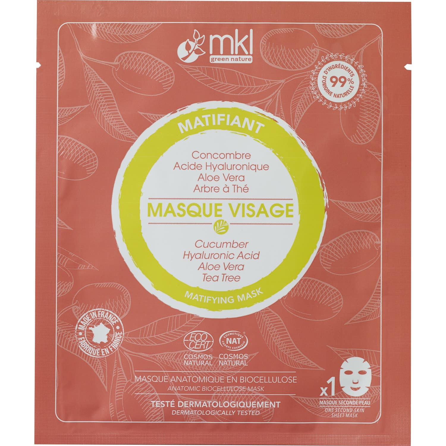 MKL Mascarilla Facial Mattificante 10ml