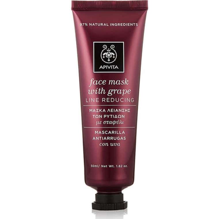 Apivita Mascarilla Facial Antiarrugas con Uva 50 ml