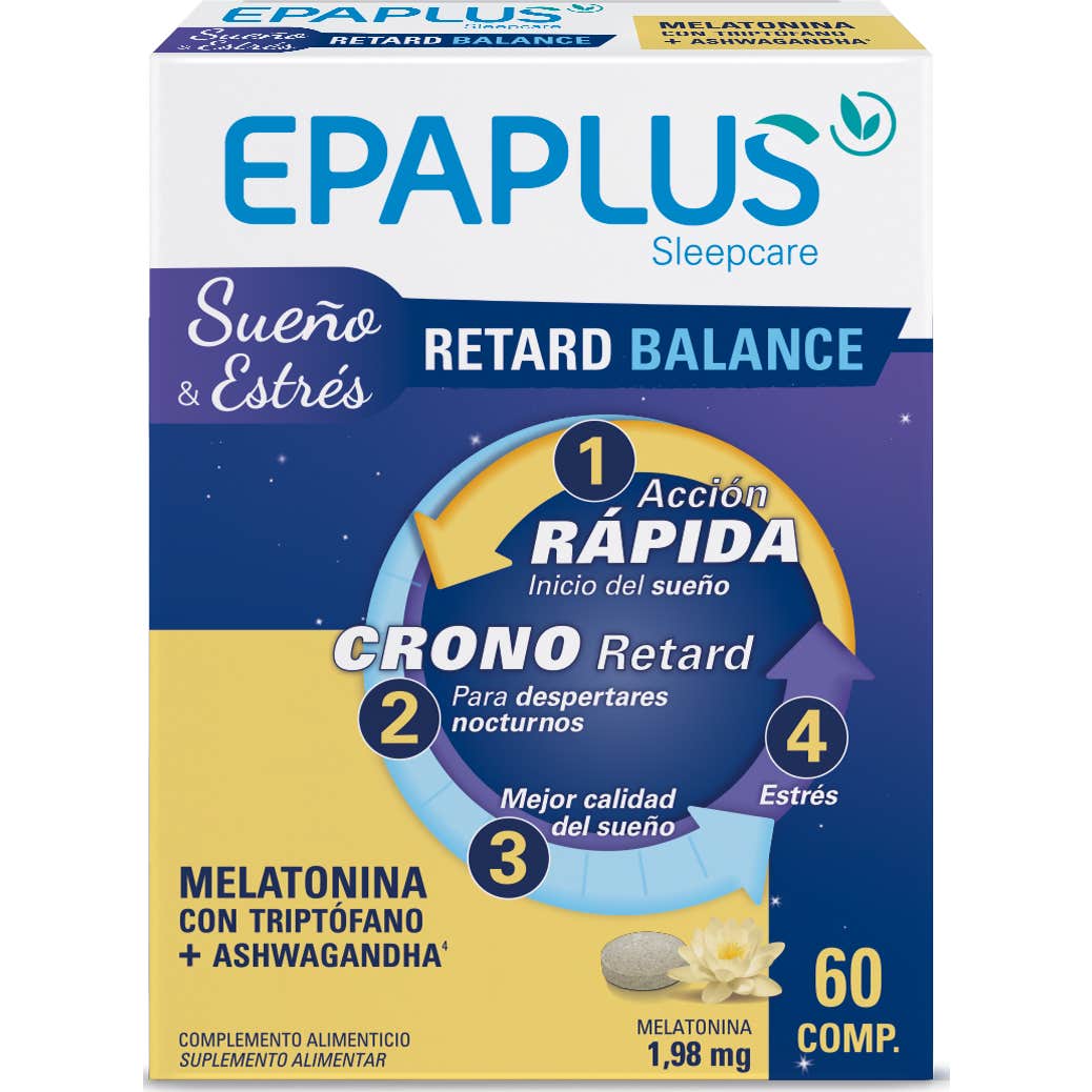 Epaplus Sleepcare Melatonina Retard Balance 60comp