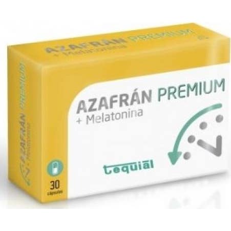 Tequial Azafran Premium + Melatonina 30Caps