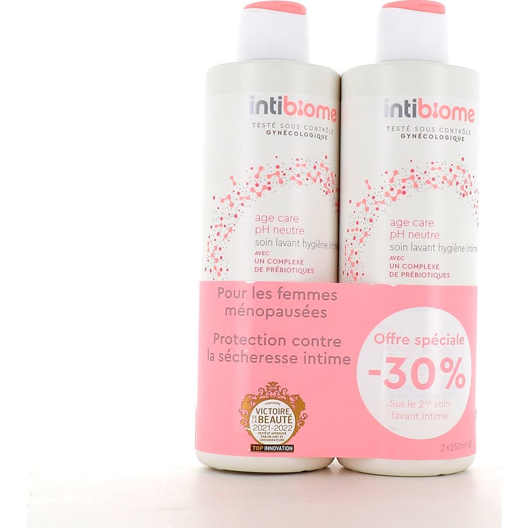 Intibiome Age Care pH Neutro Higiene Íntima 2x250ml