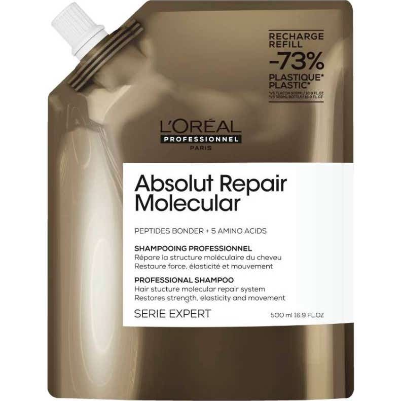'L''Oréal Absolut Repair Molecular Shampoo Recarga 500ml'