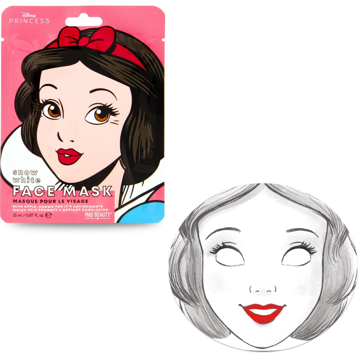 Mad Beauty Disney Pop Mascarilla Facial Blancanieves
