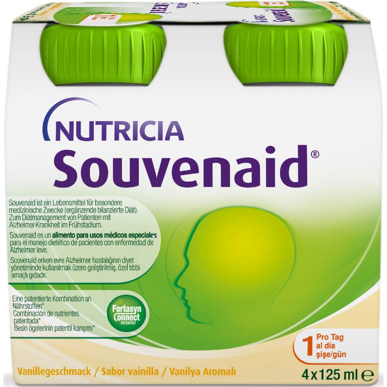 Souvenaid Vainilla 4x125 ml