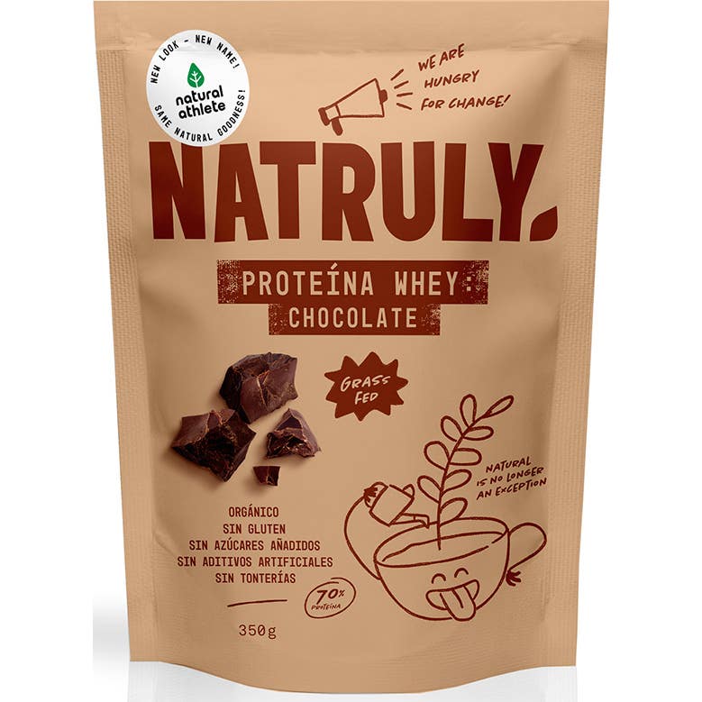 Natruly Proteina Whey 70% Chocolate Bio 350g