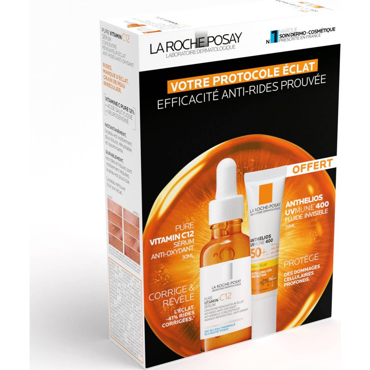 La Roche Posay Pack Protocolo Iluminador Antiarrugas