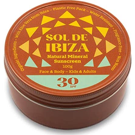 Sol de Ibiza Crema Solar Spf30 Bio 100ml