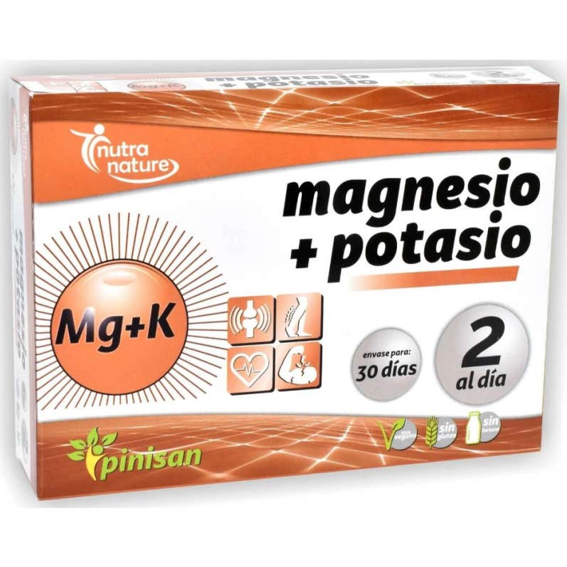 Pinisan Magnesio + Potasio 60Comp