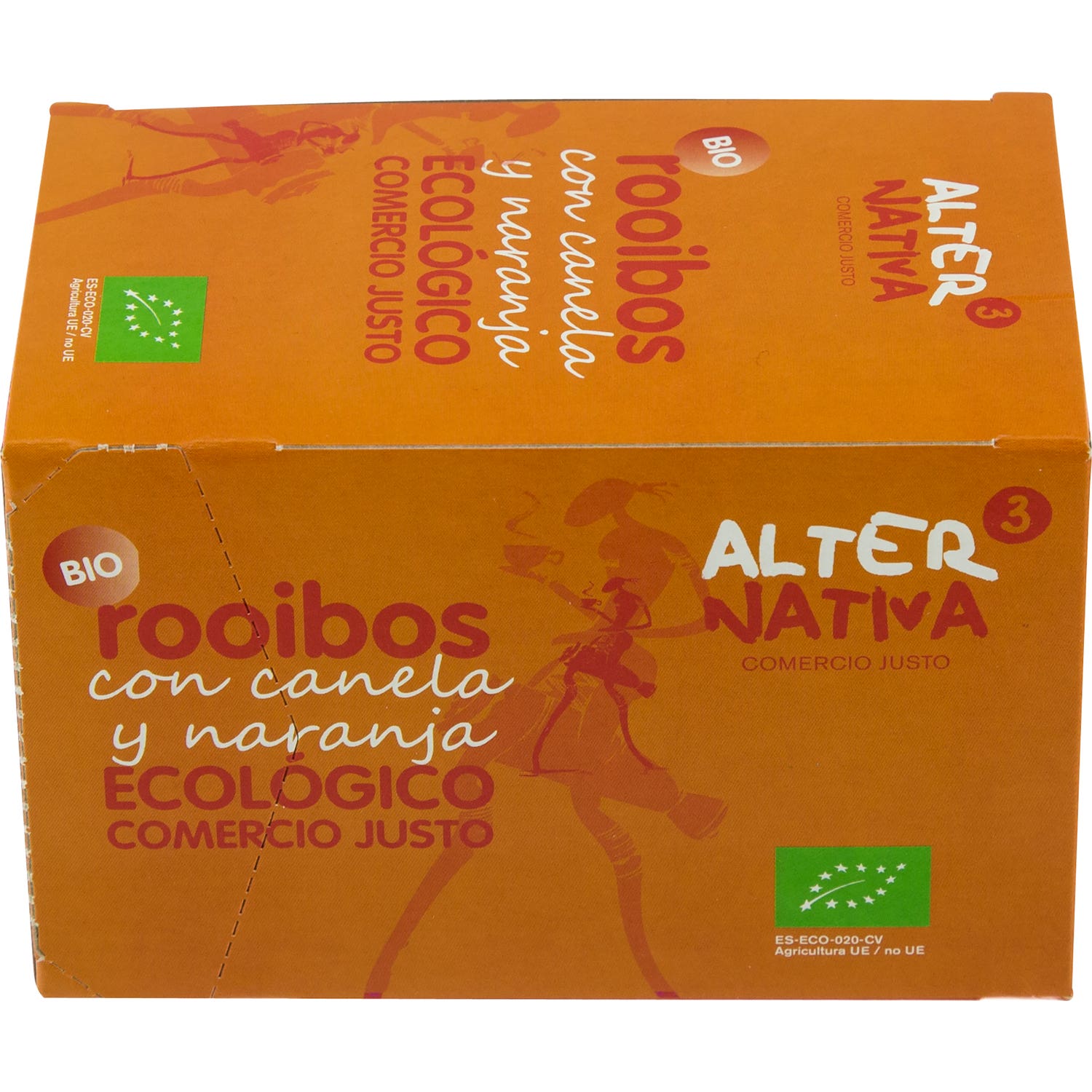 Alternativa3 Té Rooibos Naranja Canela 20 bolsitas