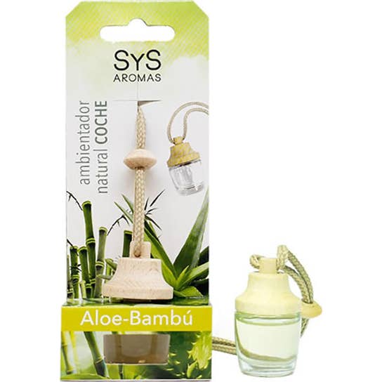 Sys Ambientador Coche Bambú Aloe 1 ud