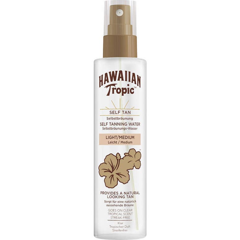 Hawaiian Tropic Self Tan Agua Autobronceadora Claro Medio 200ml