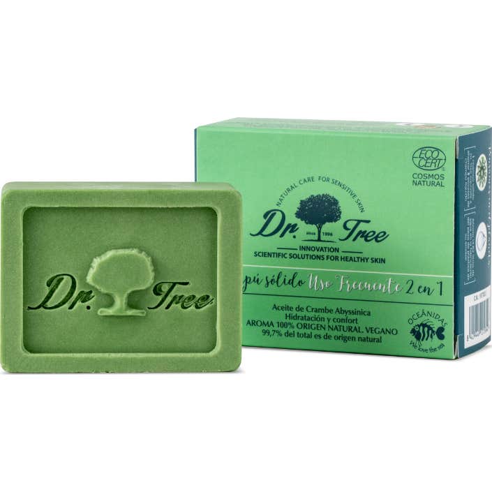 Dr. Tree Champú Sólido 2 en 1 Uso Frecuente 75 g