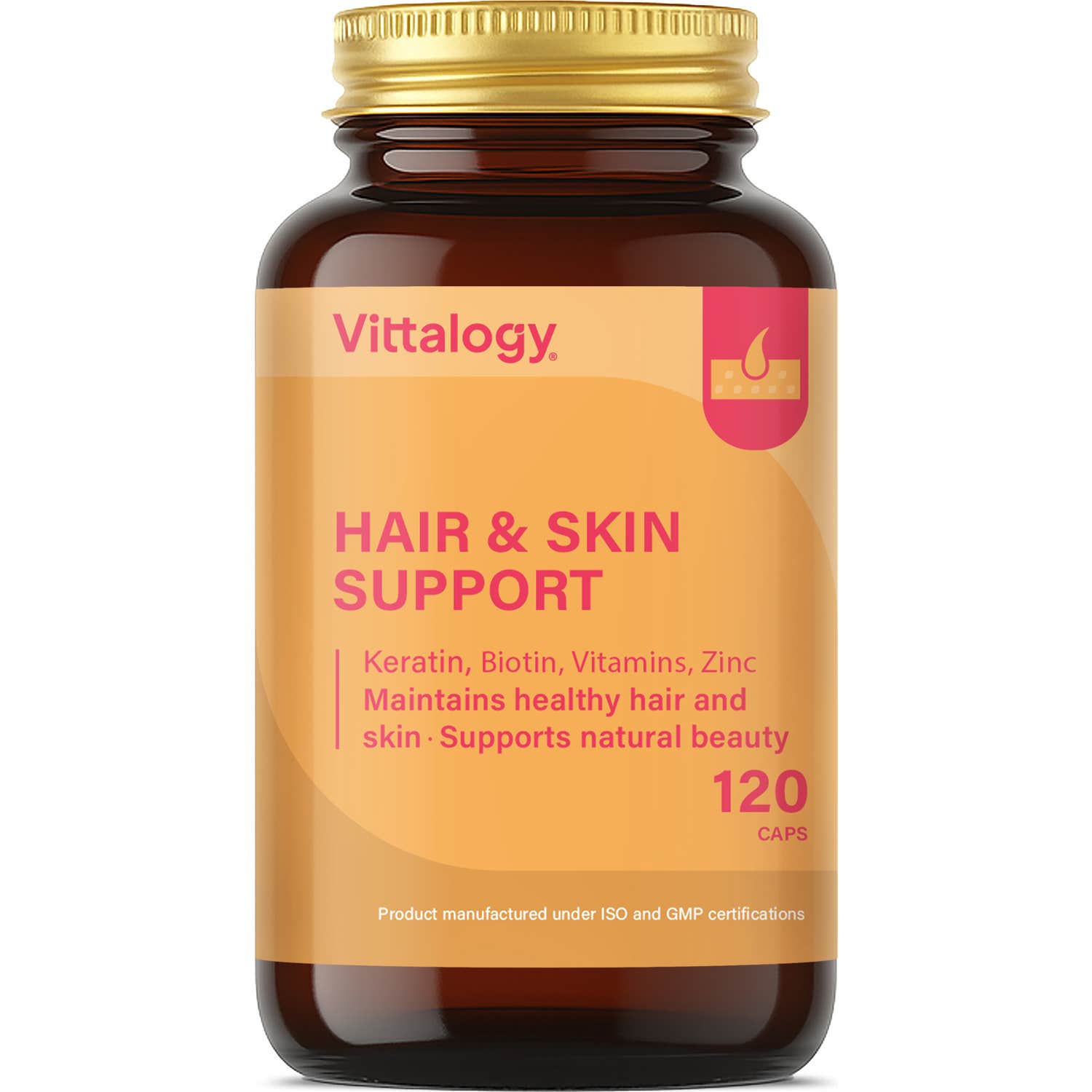 Vittalogy Hair Nails And Skin 120 Cáps | Natural Doctor