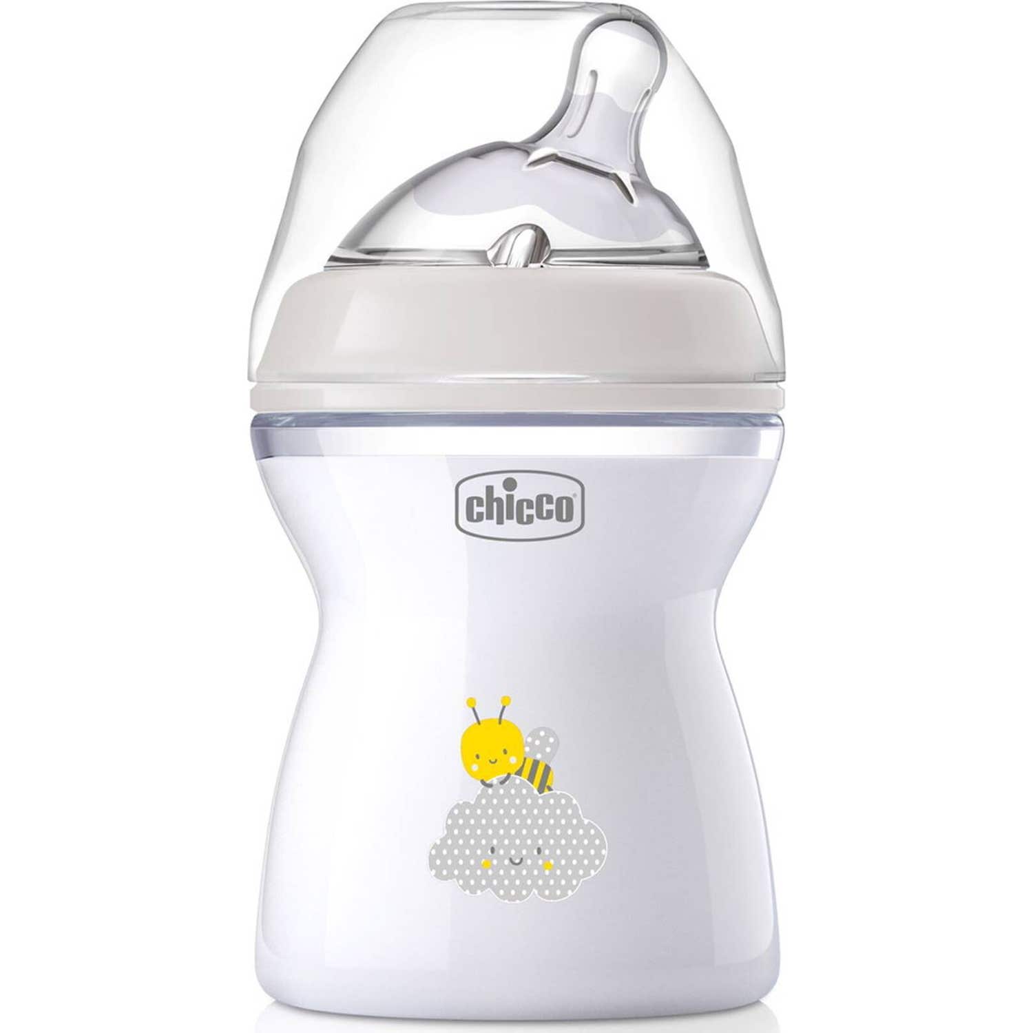 Chicco Biberón Natural Feeling Flujo Medio 250ml +2M