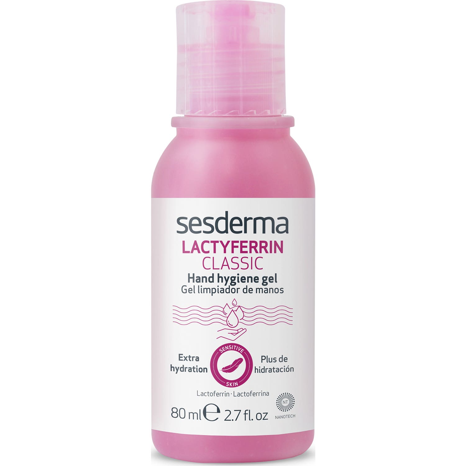 Sesderma Lactyferrin Classic Gel Limpiador de Manos 80ml