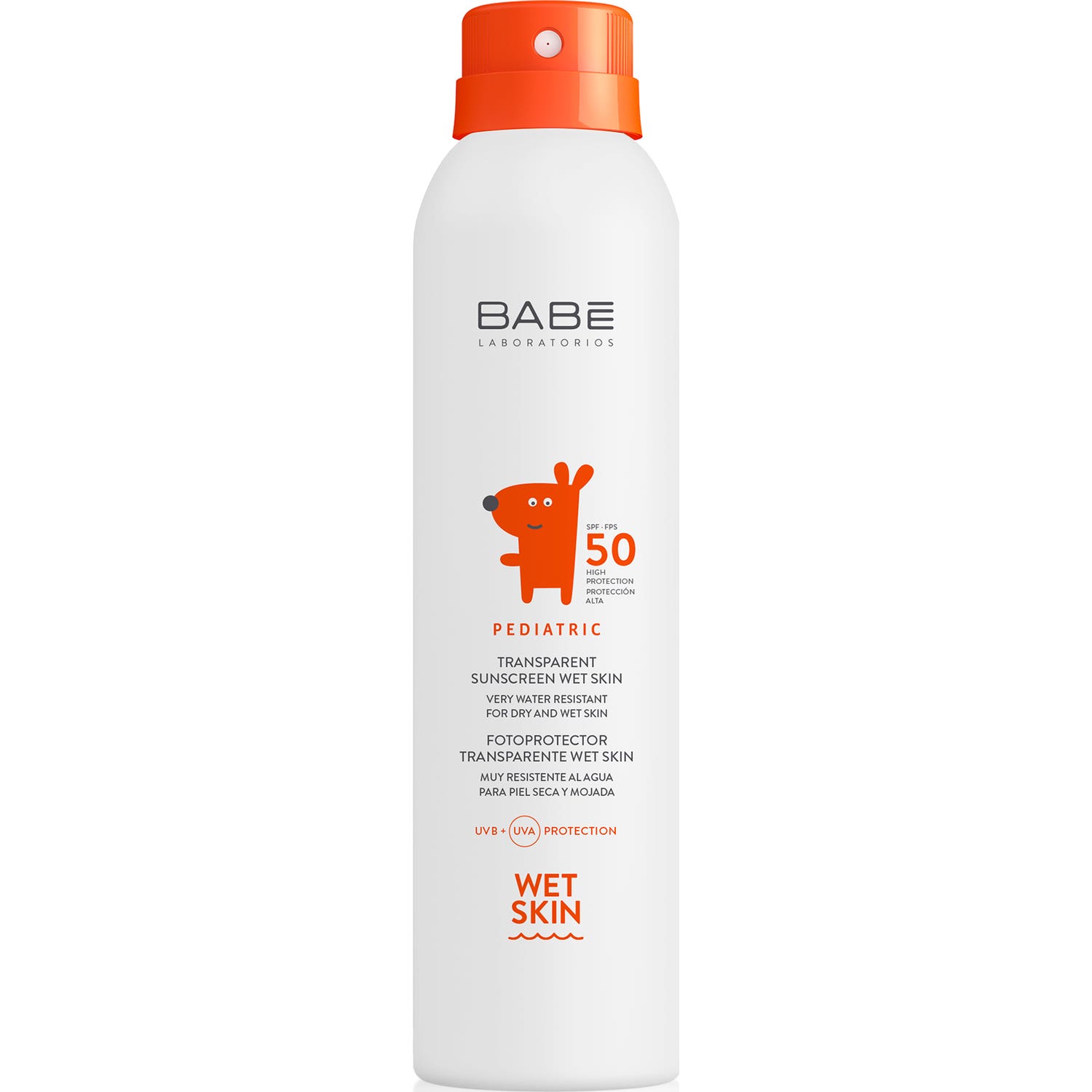 Babé Pediatric Fotoprotector Wet Skin SPF50 200ml