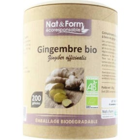 Nat&ampForm Eco Gingembr Bio Geveg200