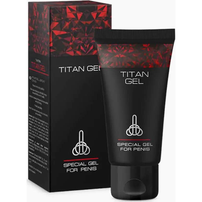 Titan Gel Lubricante Potenciador Hombre 50ml