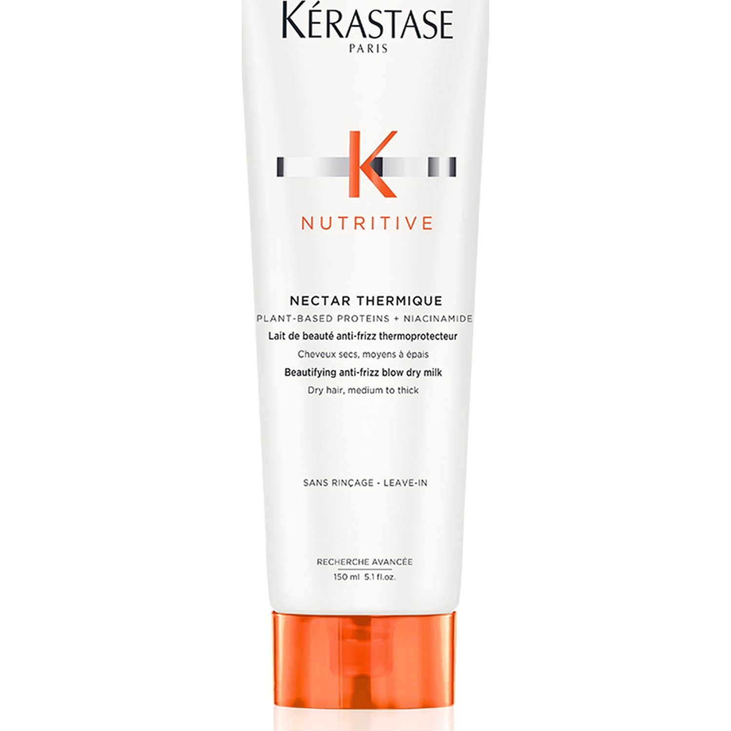 Shein Nutritive Nectar Thermique Heat Protecting Cream 150 Ml – Heat Protectant Cream, Anti-Frizz, For Dry Hair, Plant-Based Proteins, Suitable For Blow-Drying - Imagen 6