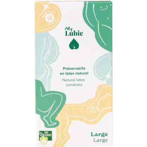 My Lubie Preservativo Ultra Finos Látex Natural Large 12 uds