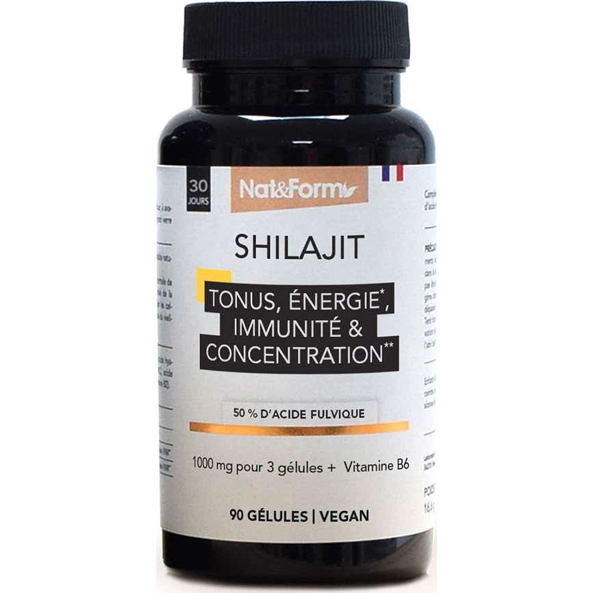 Nat&Form Shilajit 90 Perlas