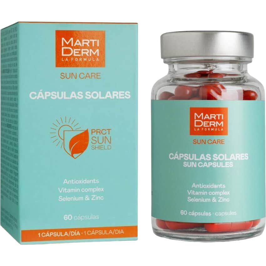 Martiderm® Sun Care Cápsulas Solares 60caps