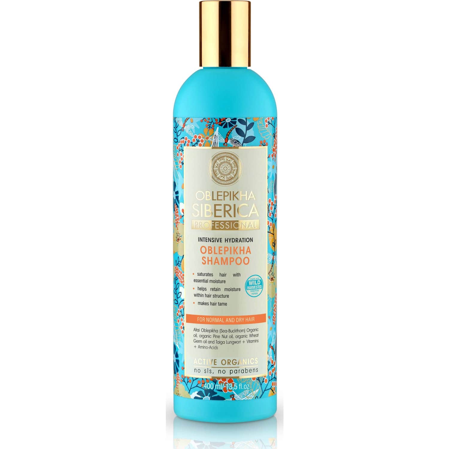 Natura Siberica Oblepikha Champú para Cabello Normal y Seco 400ml