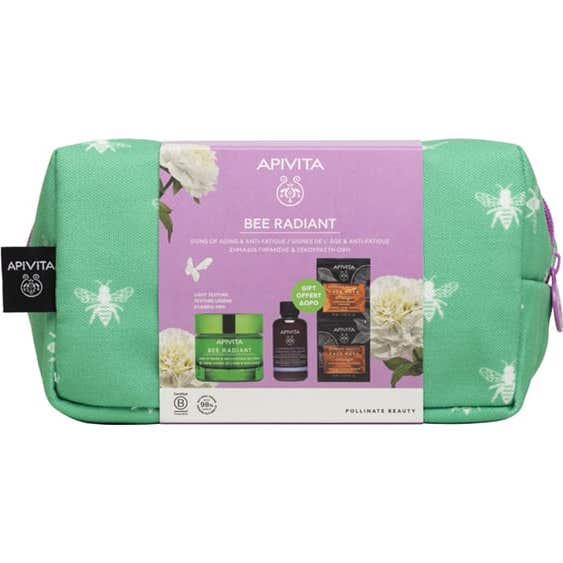 Apivita Pack Cofre Bee Radiant Crema Ligera
