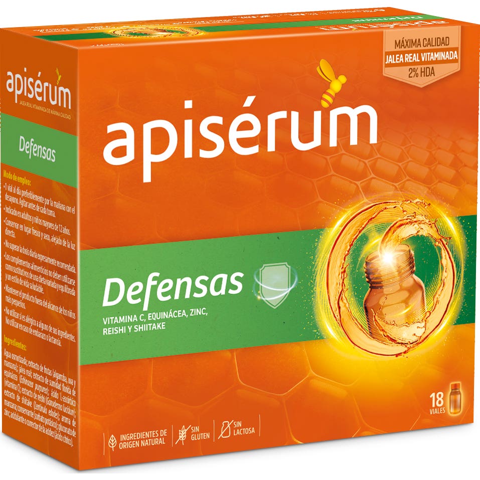 Apisérum Defensas 18 viales