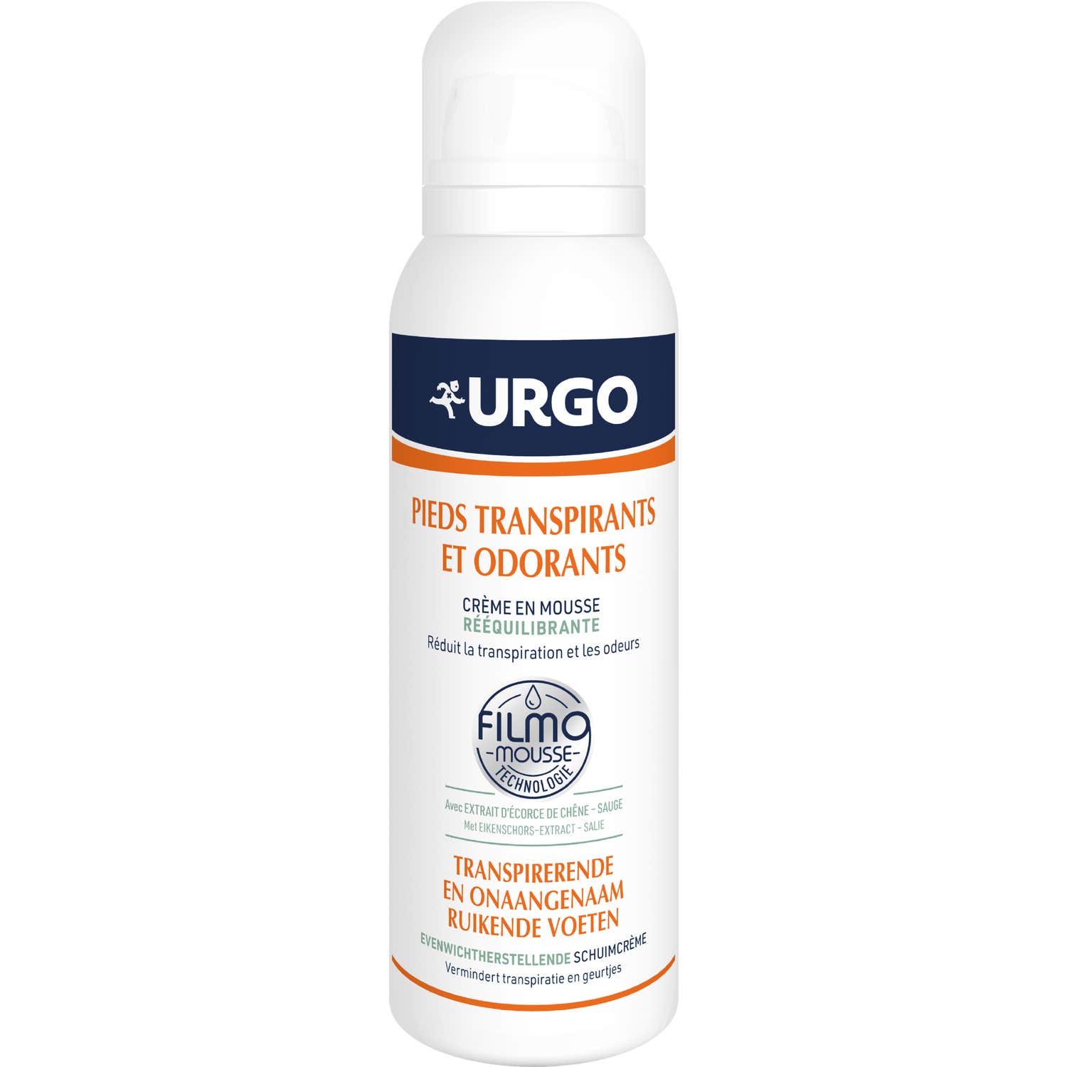 Urgo Crème En Mousse Pieds Transpirants Et Odorants 125ml