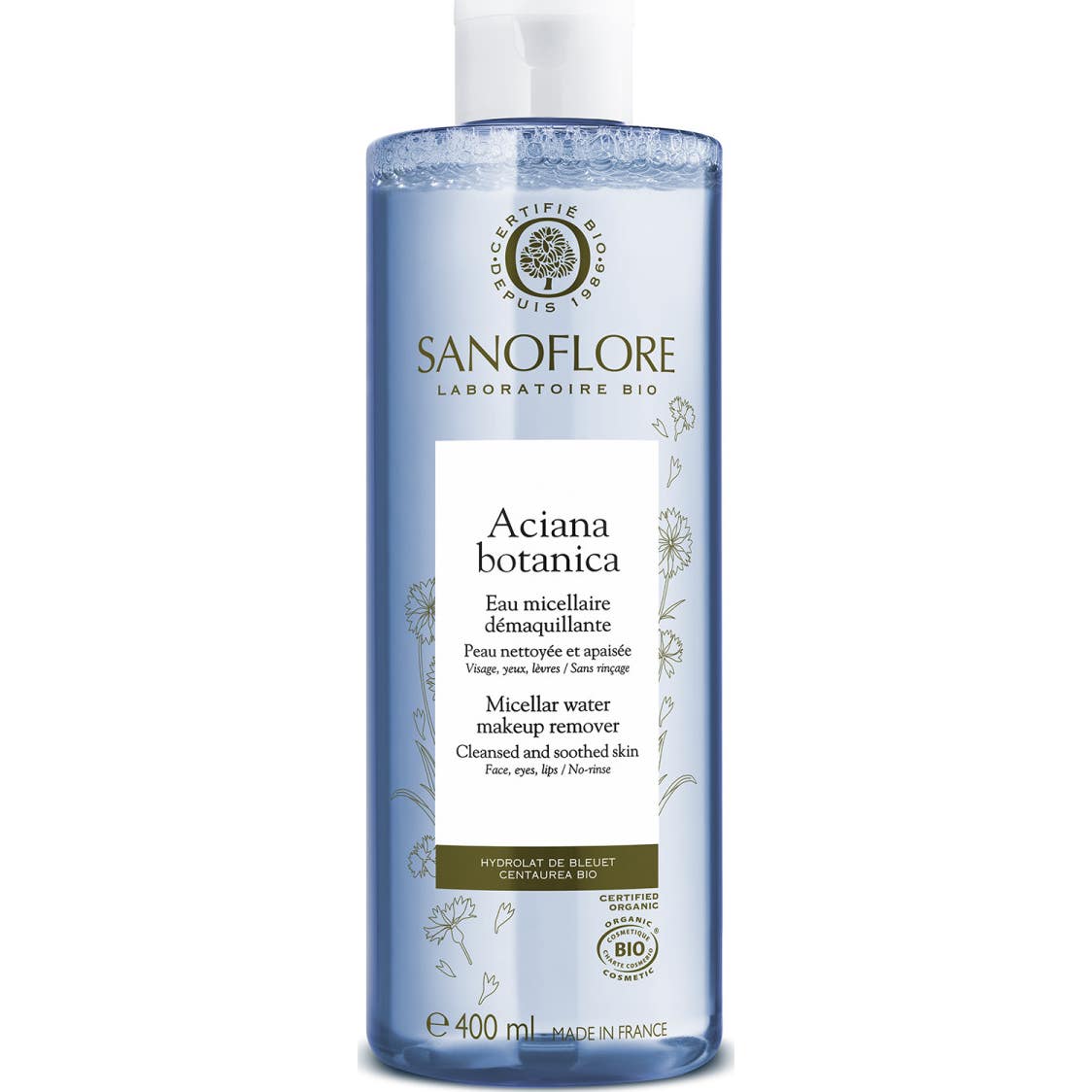 Sanoflore Aciana Botanica Agua micelar 400ml