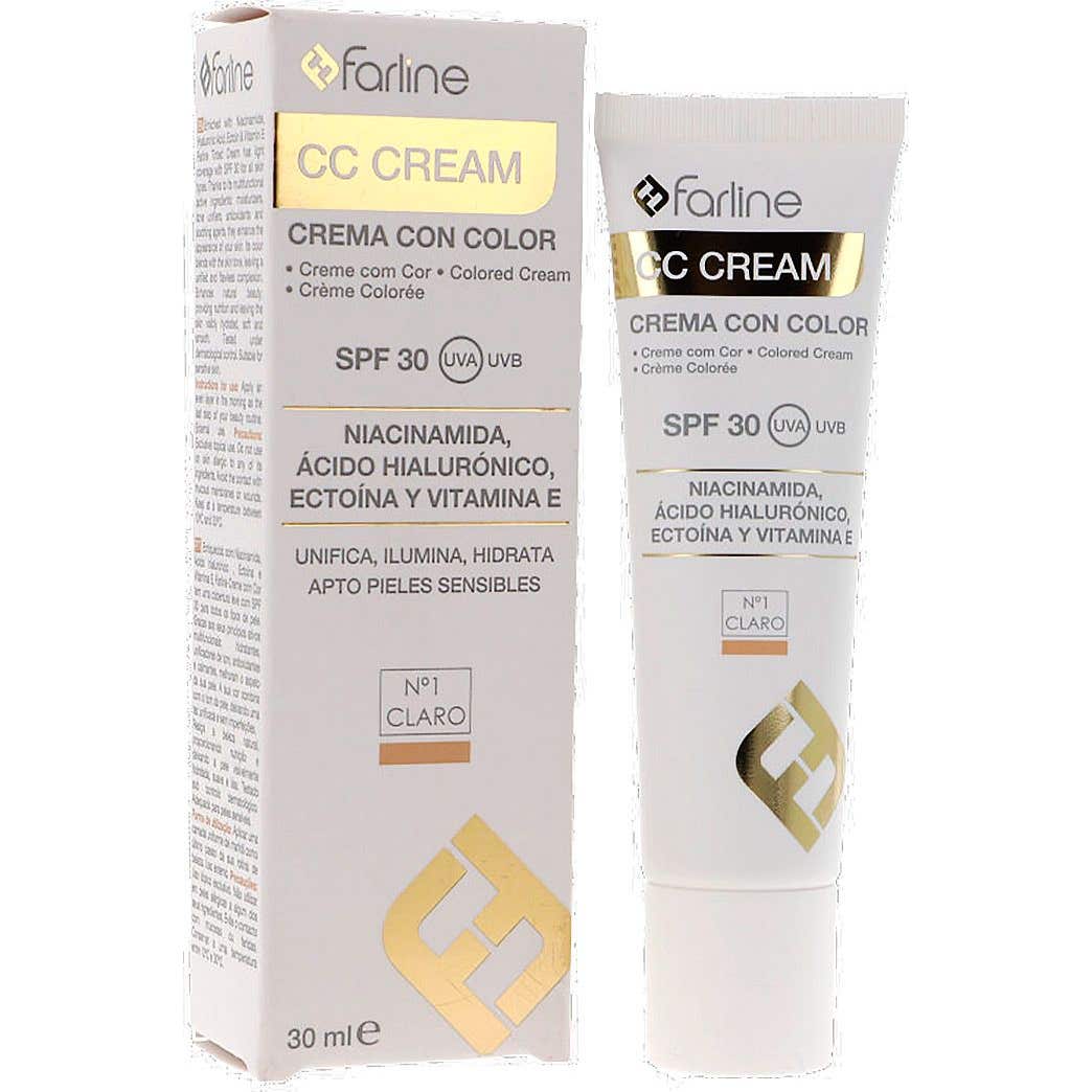 Farline CC Cream Spf30 01 Claro 30 ml