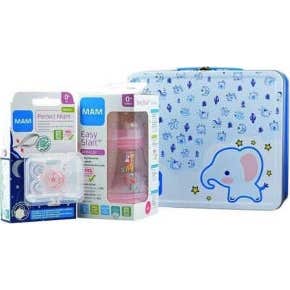 MAM Pack Recien Nacido Biberon Rosa 160 ml+Chupete Luna 0+Meses