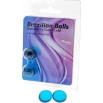 Diverty Sex Taloka Brazilian Balls Exciting gel Efecto Super Frío 2 uds
