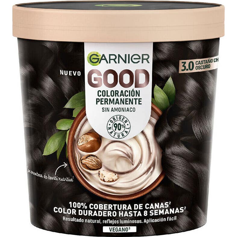 Garnier Good Coloración Permanente 3.0 Castaño Oscuro 217ml
